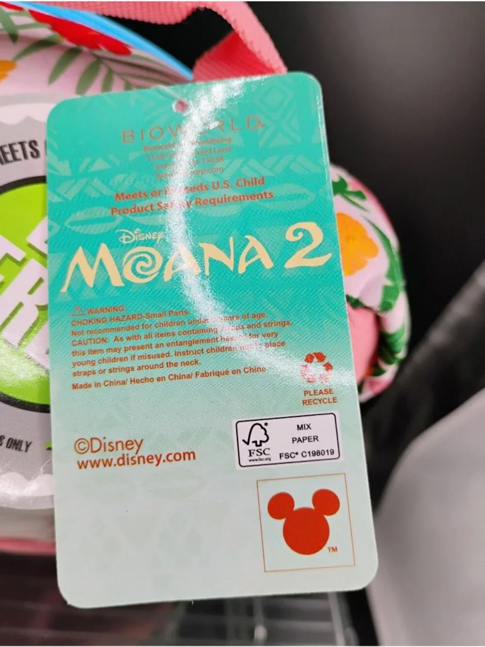 Moana Themed Kids Insulated Lunch Bag With Colorful Design